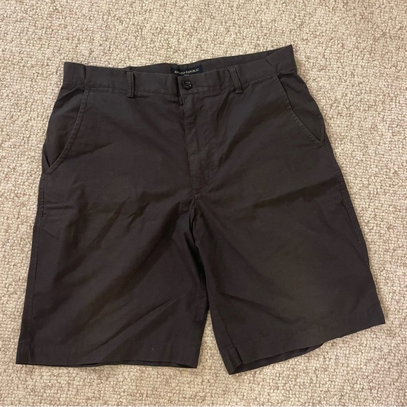 Men’s banana republic 100% cotton dark grey shorts size 35 - Picture 1 of 6